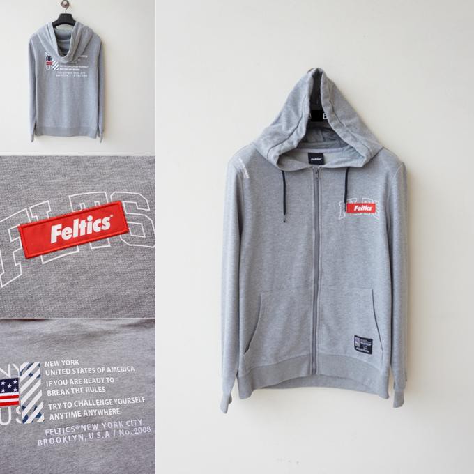 Hoodie Feltics Full Zipper