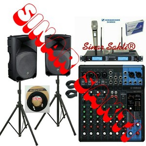 Paket Sound System Outdoor Yamaha+Mackie ( 15 inch ) ORIGINAL