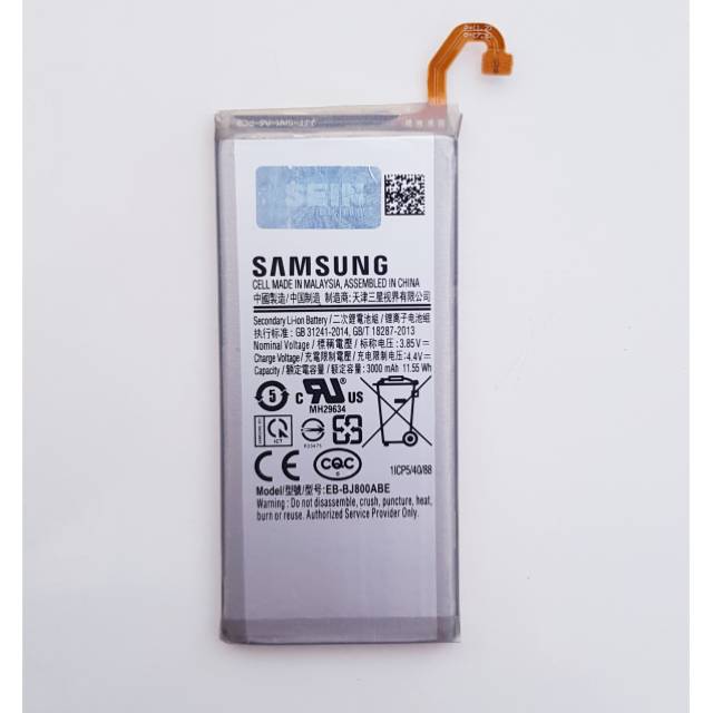 Baterai Batre Batrai Samsung Galaxy J8 SM-J810Y/DS SM J810 J810G J810F DS