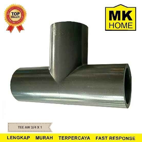 Jual Fitting Sambungan Pipa Pvc Rucika Tee Aw X Inch Shopee