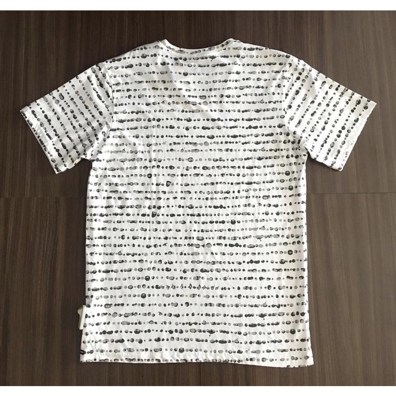 Kaos volcom dot stripe wht