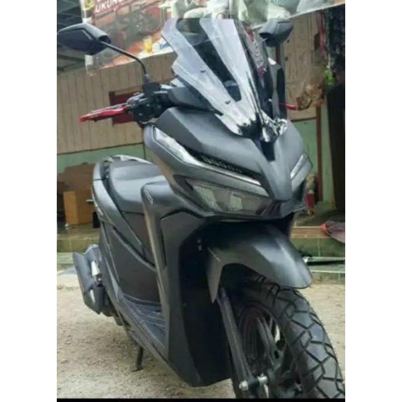 Tameng kedok Vario 125/150 LED 2018/2019/2020 visor kaca model vector