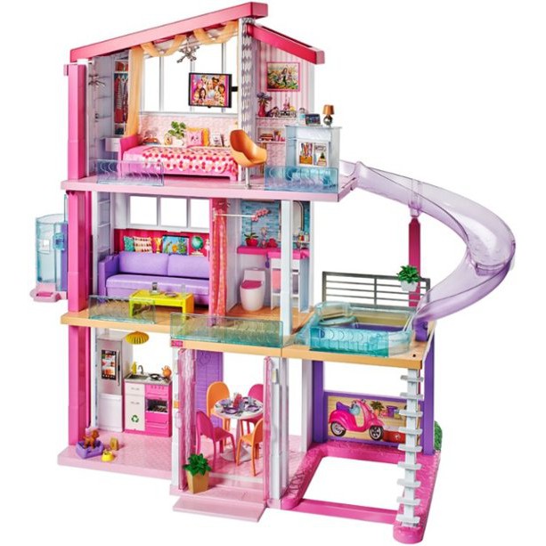 MATTEL ORIGINAL BARBIE  DREAMHOUSE PLAYSET ULTIMATE DOLL 