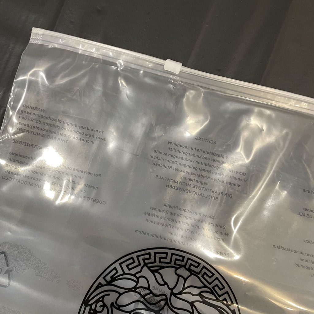 C21 Versace Versace Storage Plastic Bag Transparent Bag Sealed Bag