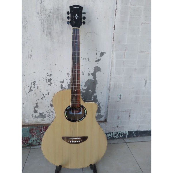 GITAR ELEKTRIK YAAMAHA APX 500i Custom GRATIS KABEL JACK &amp; PACKING KAYU