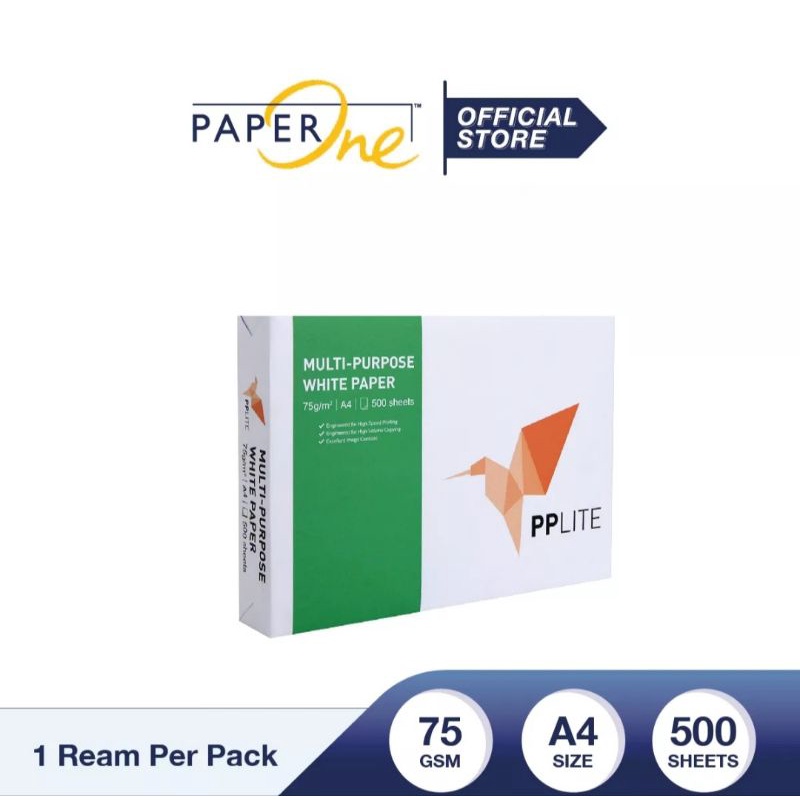 

PAPERONE Copier Copy Paper A4 75g - 1 Ream / 500 Lembar