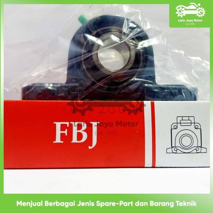 LAHER BEARING DUDUK UCP 206-18 ORIGINAL ASLI MERK FBJ LAHER DUDUK UCP 206-18 BEARING DUDUK UCP 206-1