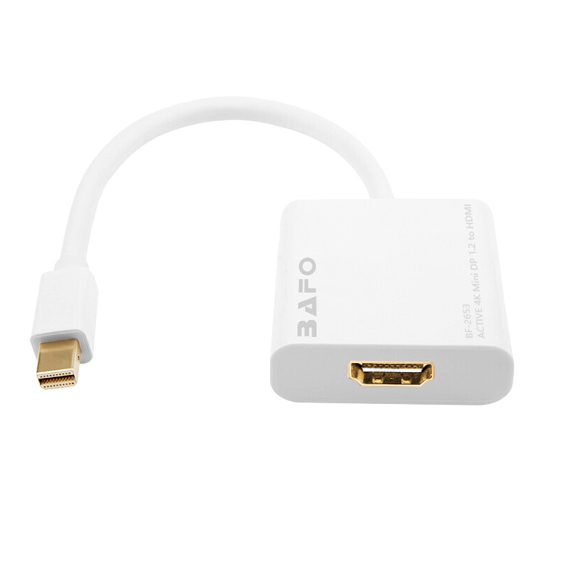 Mini DP DisplayPort to HDMI Adapter (Active) Aktif BAFO BF-2653