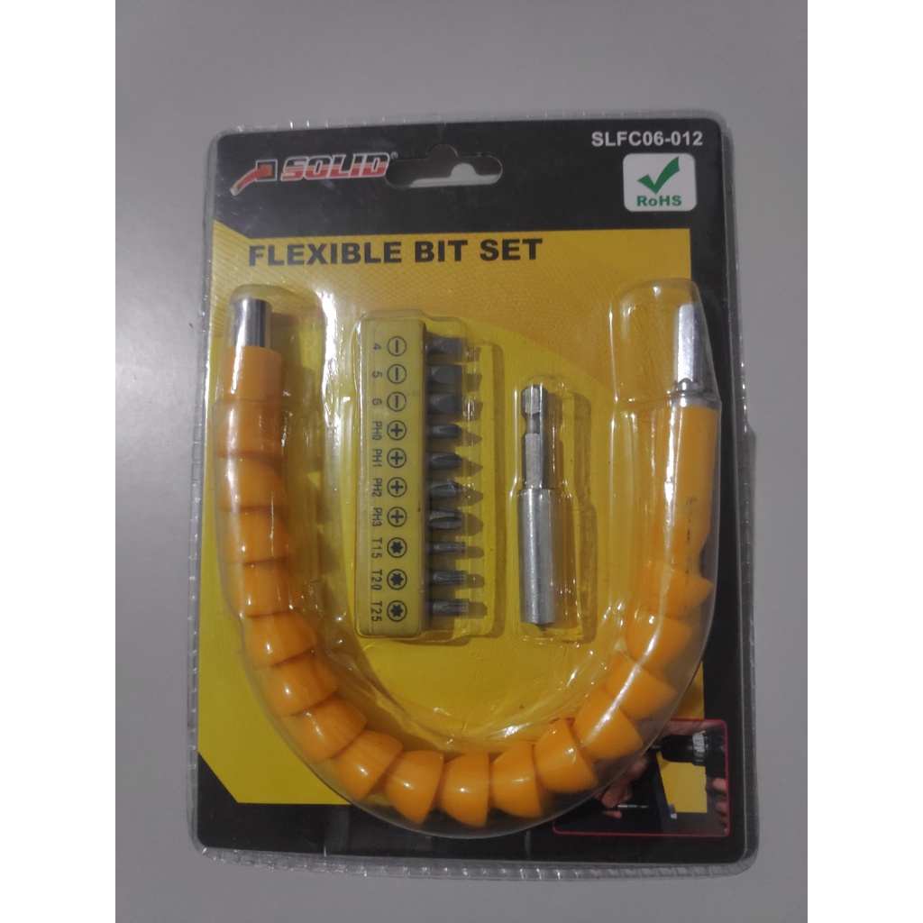 Konektor Mata Bor Set Fleksibel Solid Flexible Connections SLFC06-012