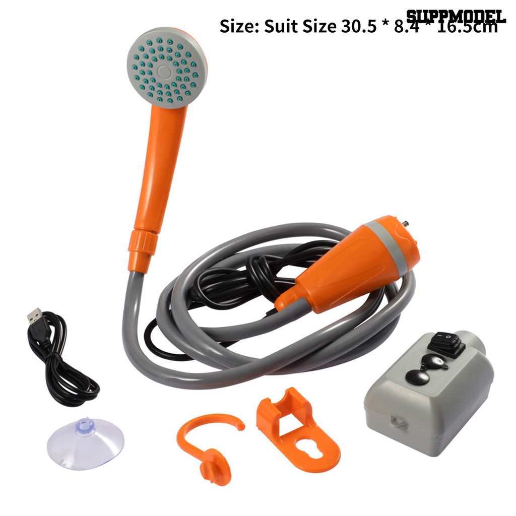 Set Shower Mandi High Power Bahan Plastik Untuk Camping