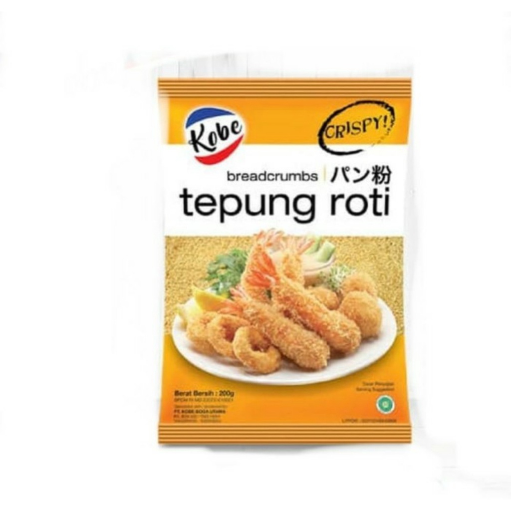 KOBE Tepung Roti / Breadcrumbs Panir Crispy 200gr