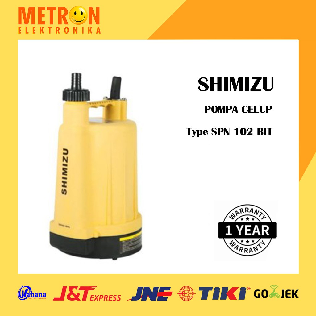 SHIMIZU SPN 102 BIT / POMPA AIR CELUP / WATER PUMP / SPN102BIT