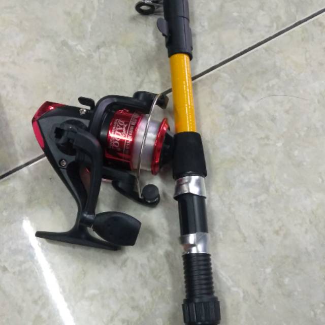 Satu set alat pancing