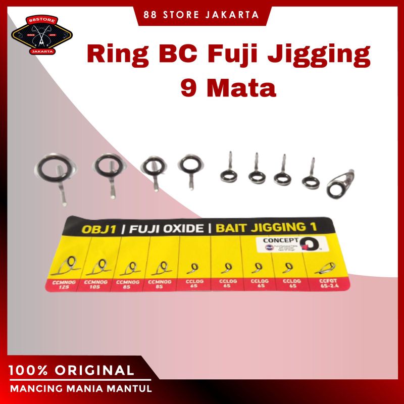 ring guide fuji bc/jigging - ring joran pancing