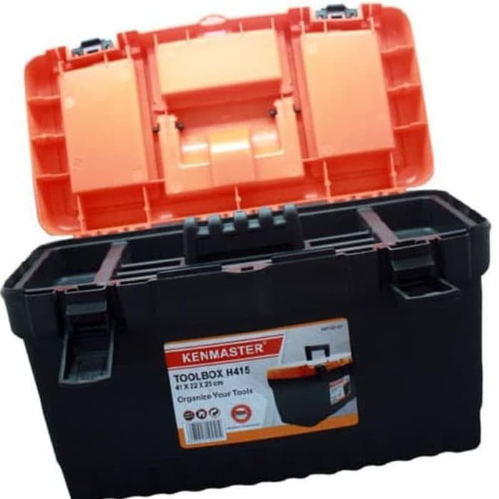 ToolBox PVC Toolbox Plastik Besar KENMASTER H415 Mano TOOL116