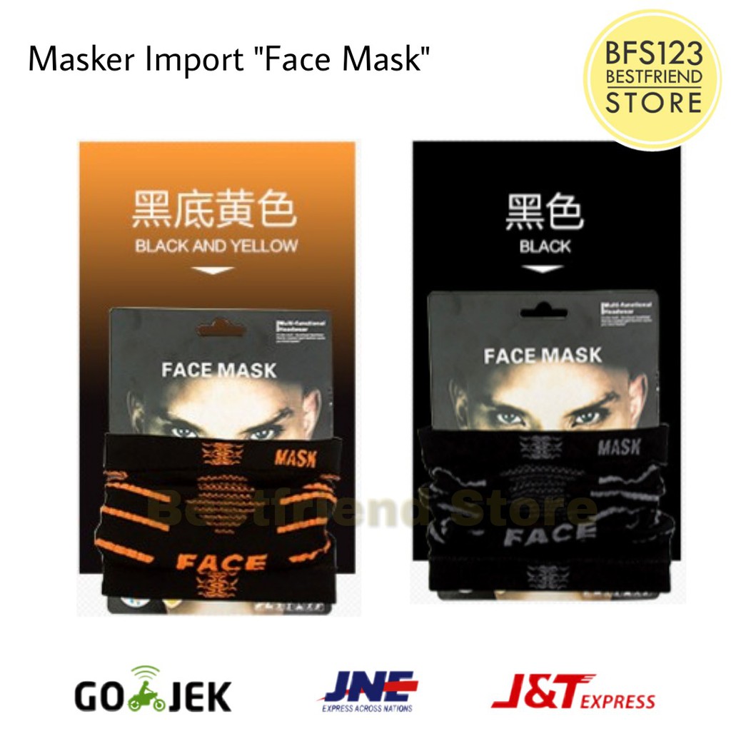 Masker Import merek Face Mask Kualitas Premium