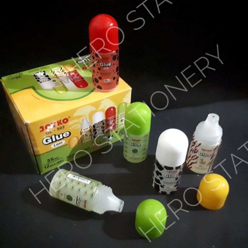 

Lem cair joyko bening animal 35 ml GL-502 . 12 unit