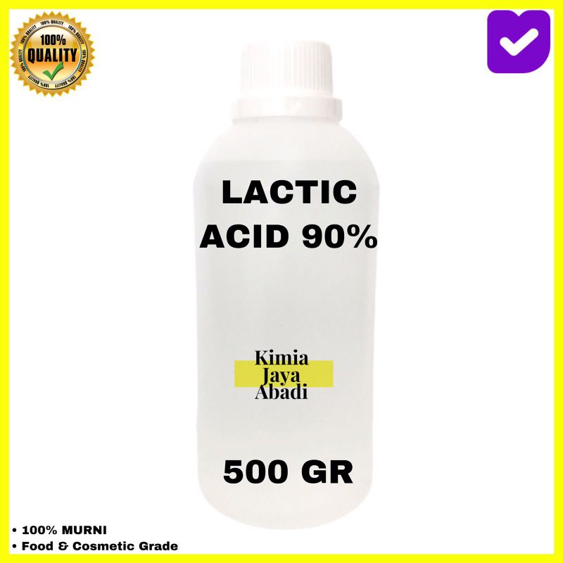 Lactic Acid / Asam Laktat / Lactic Acid 90% / Face Peel 500 Gram Murni