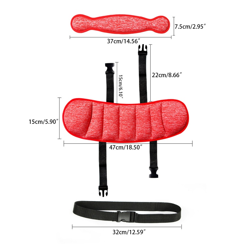 Mary Bantal Penyangga Kepala / Leher Bayi Adjustable Untuk Car Seat