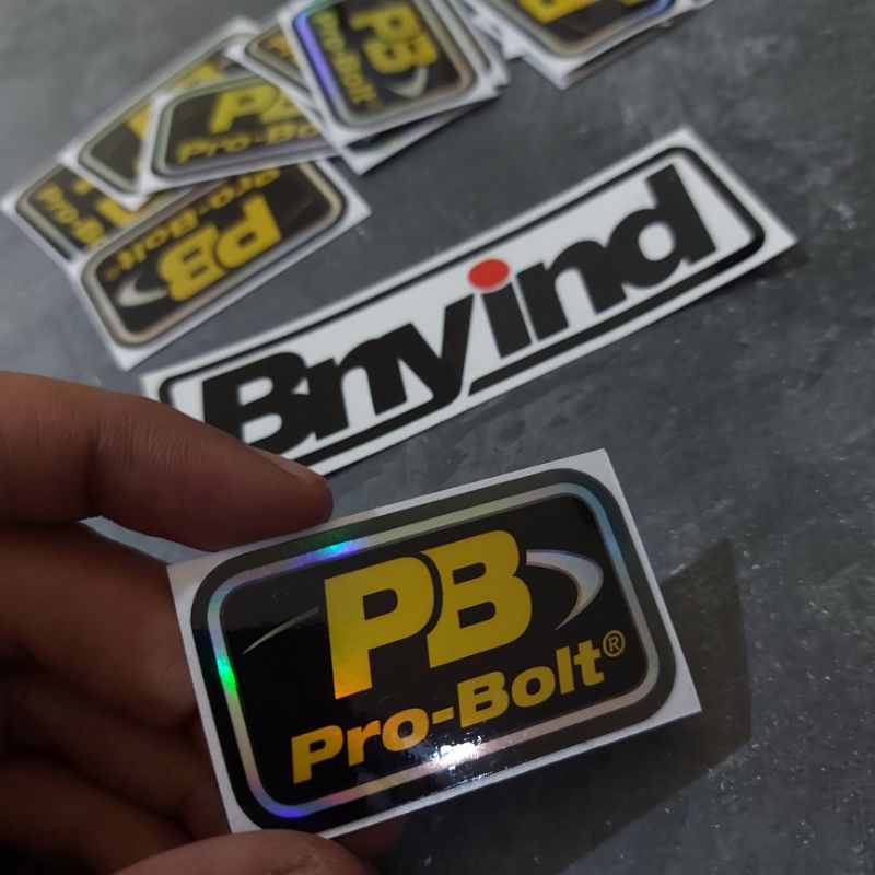 STICKER PB PROBOLT MINI KECIL PRINCUT