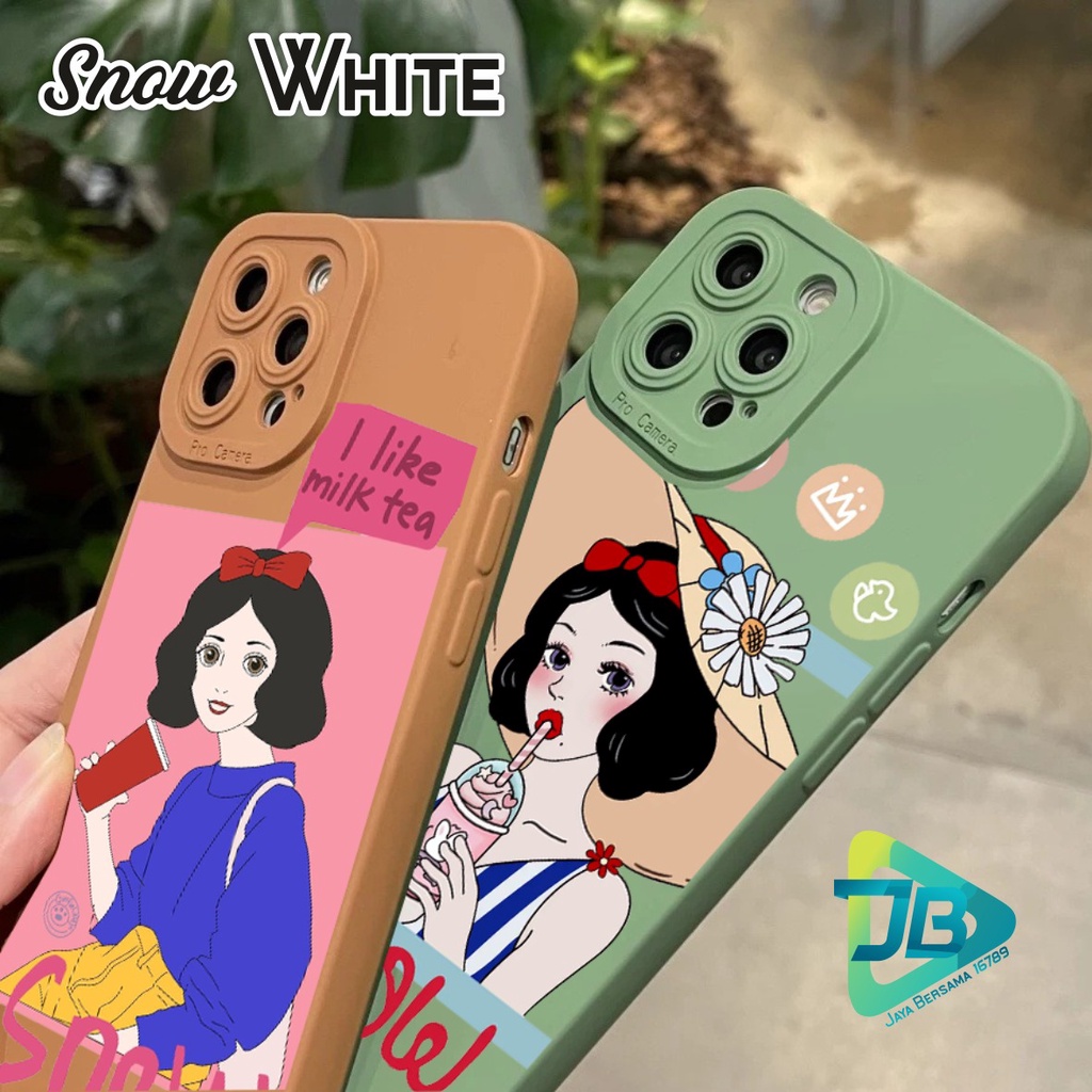 SOFTCASE CASE SILIKON PROCAMERA SNOW WHITE OPPO VIVO SAMSUNG REALME XIAOMI IPHONE INFINIX ALL TYPE JB5595