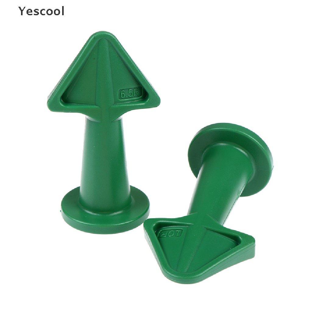 Yescool 3Pcs Nozzle Aplikator Dempul Bahan Silikon