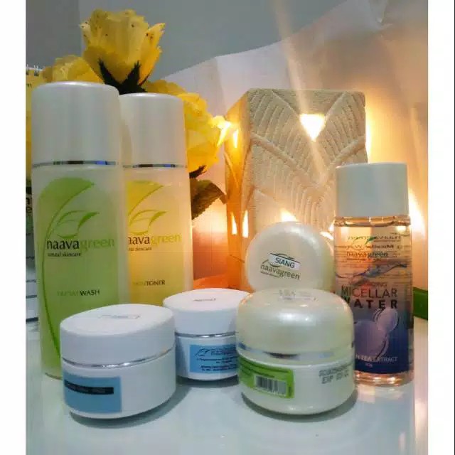 [TERMURAH] PAKET ACNE - NAAVAGREEN PAKET JERAWAT LENGKAP