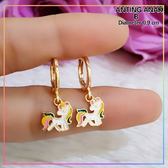 Anting xuping anting anak karakter lapis emas gold I125