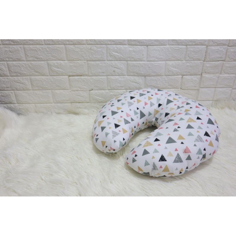 Sofa bayi / baby launger  FREE bantal mahkota bayi dan tas mika.-Bansui triangel