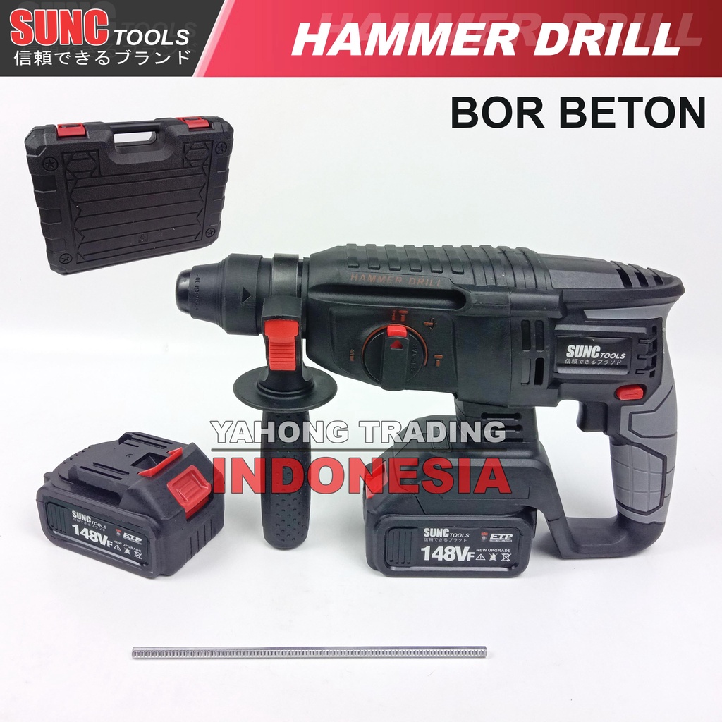 SUNC Tools Hammer Drill Mesin Bor Bobok Beton Impact Hammer