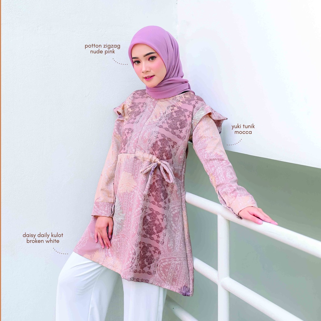 Koyu Hijab Yuki Tunik Mxy