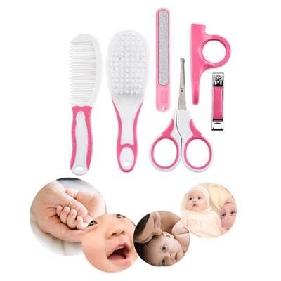 Baby Care Kit Set 6pcs Grooming Kit Infant Kids Nail Hair Baby Care