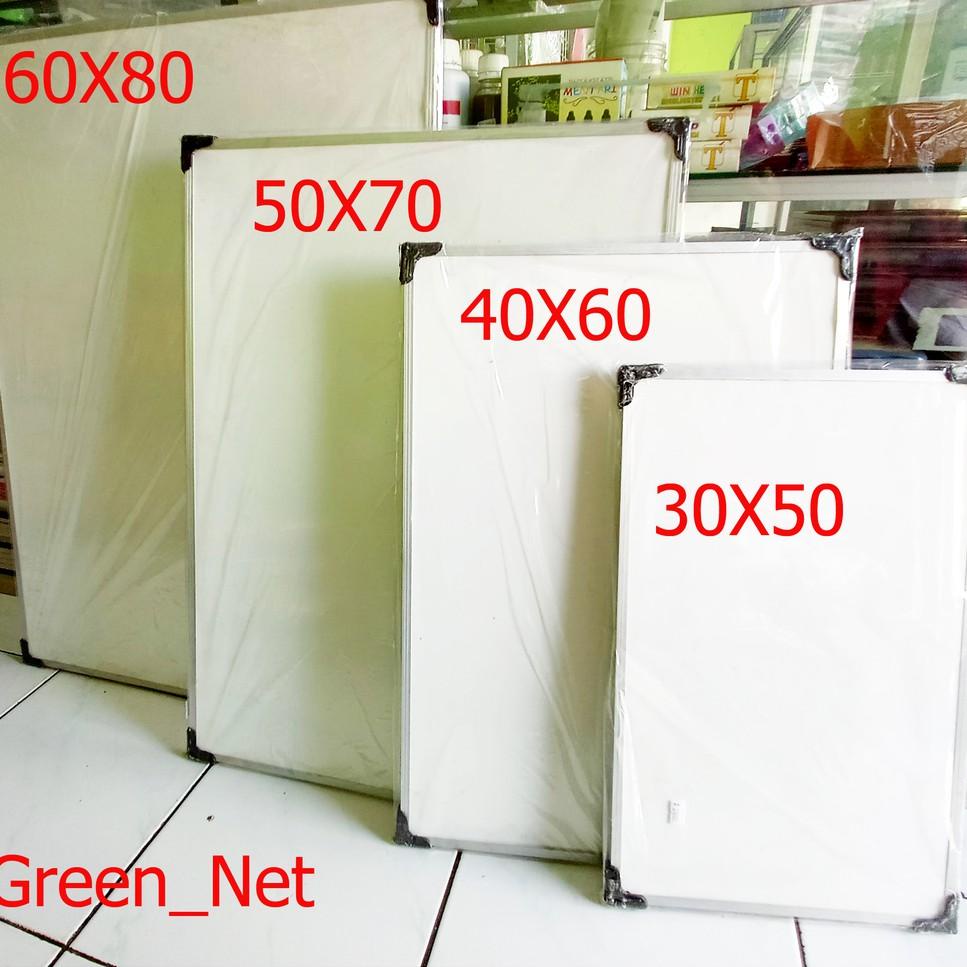 

ホ Papan Tulis / White board / Blackboard ukuran 40x60
