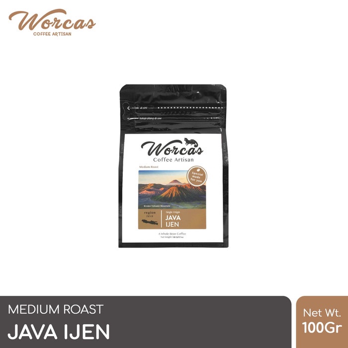 

vd201r Kopi Arabica Java Ijen 100 Gram Medium Roast (Biji/Bubuk) - Kopi Biji Ds20X11