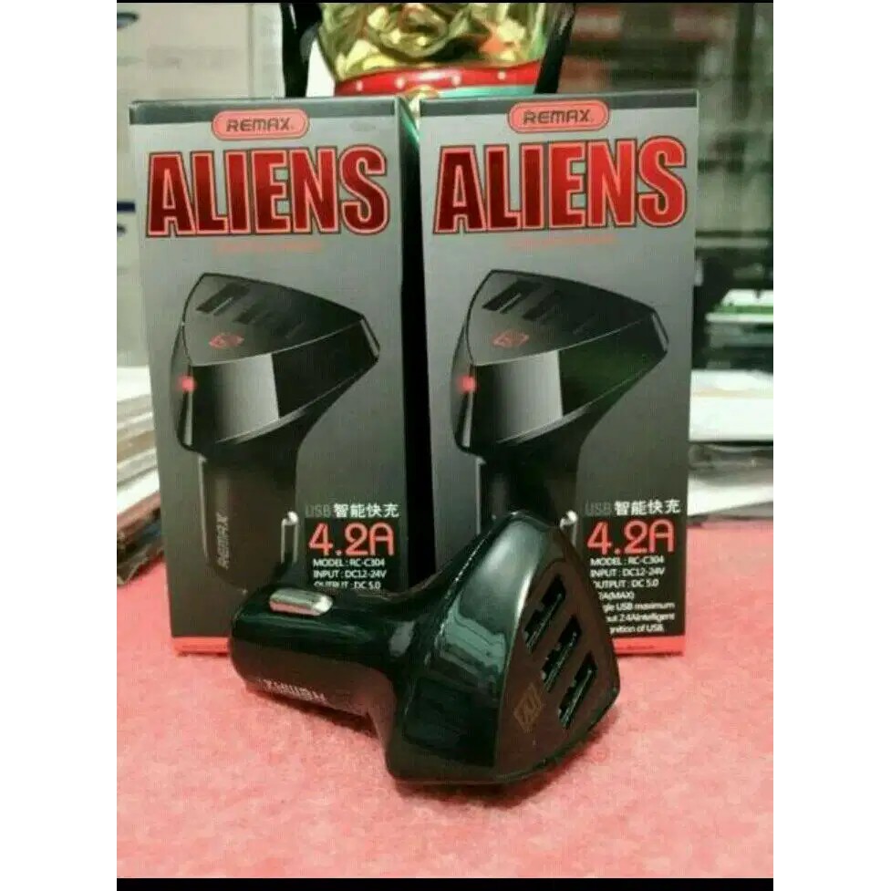 Charger Mobil REMAX Alien Series 3 USB