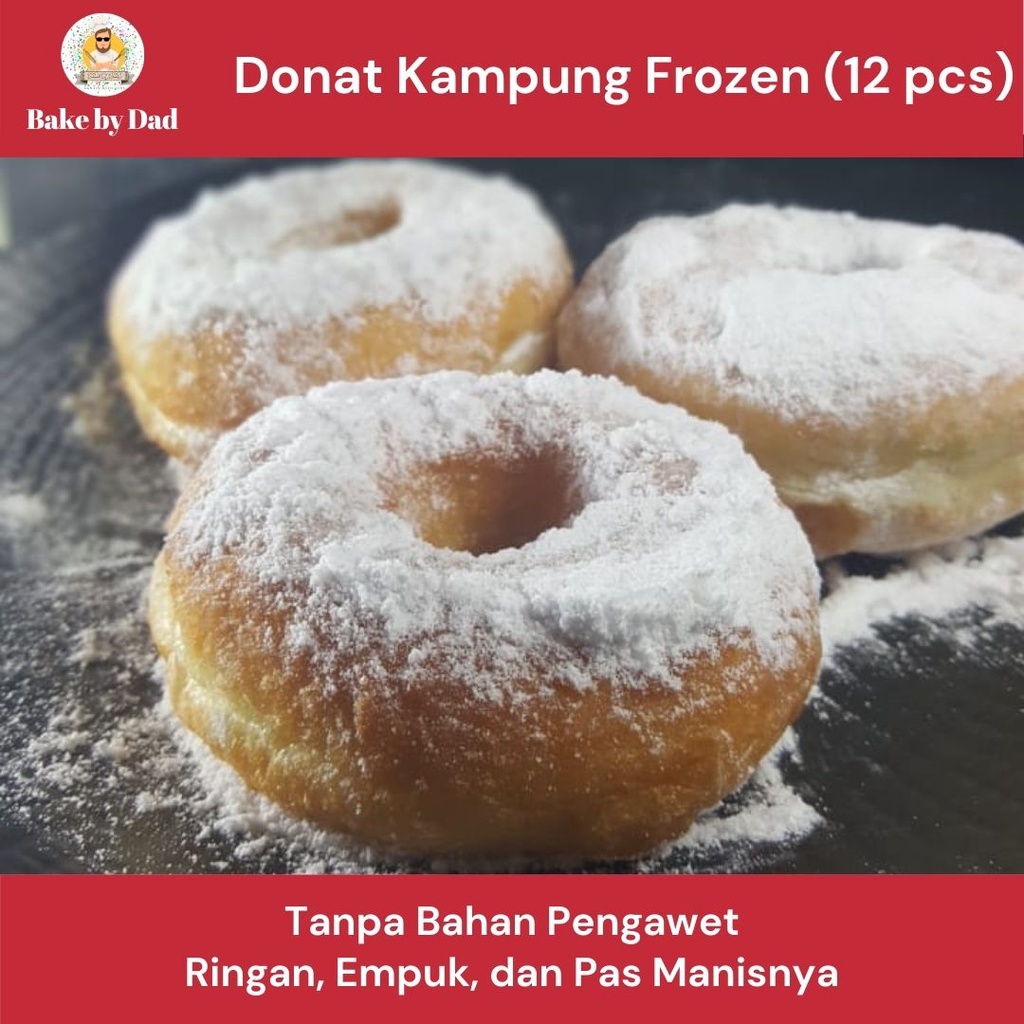

Donat Jadul Premium Frozen - Isi 12