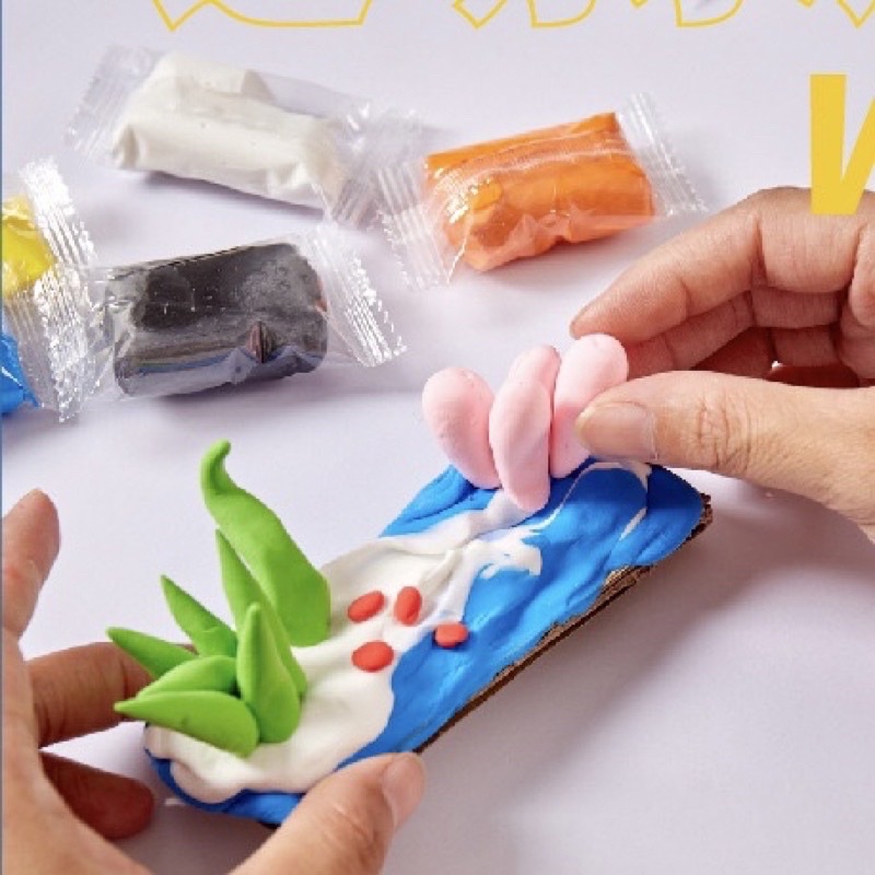 diy aquarium children art craft project diorama prakarya anak clay activity