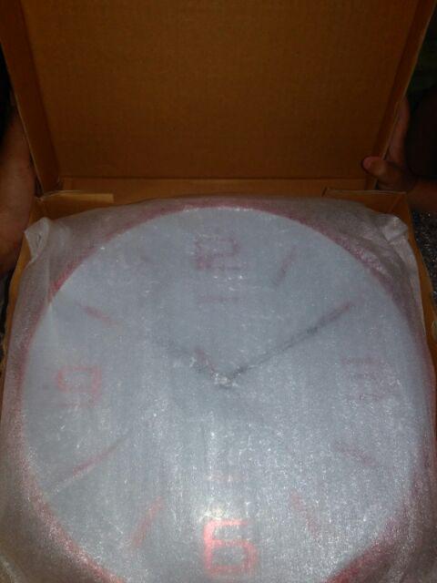 Jam Dinding Edison Edw 290 - T Bulat Minimalis Diameter 29 Cm Best Seller