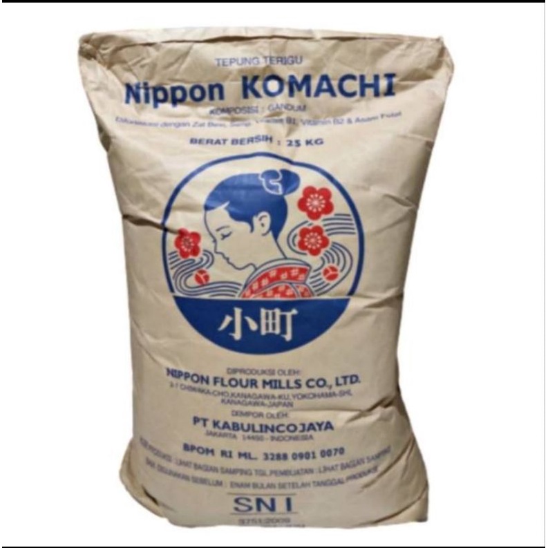 

Nippon Komachi Premium Bread Flour 1kg Protein Tinggi (tepung kue)