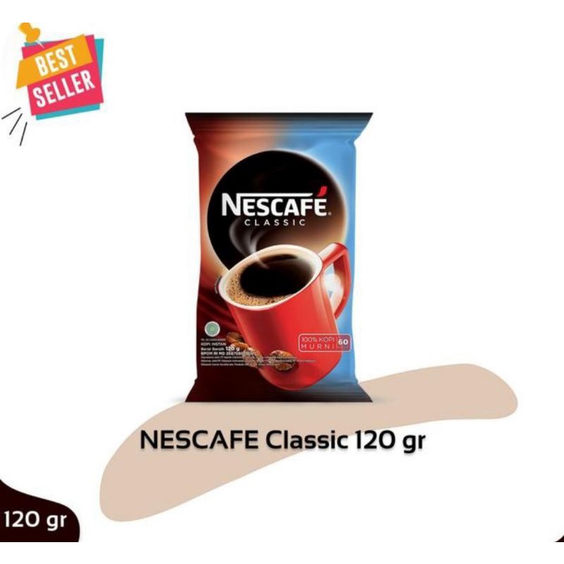 NESCAFE CLASSSIC VENDING 120 gram untuk 60 Cangkir