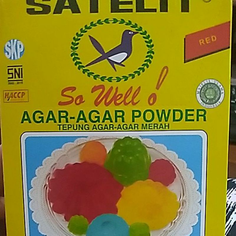 

Agar agar satelit 6 gr