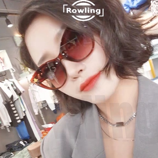 Rowling(ka-198) Sunglasses Kacamata Hitam Bee Cat eye  Women Sunglasses New Import Kacamata Fashion