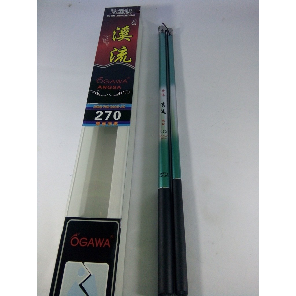 Alat Mancing Joran Tegek Ogawa Angsa 270 Cm Bahan Carbon