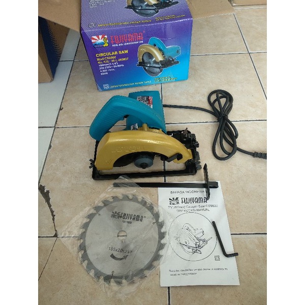 Mesin Circular Saw 7&quot; / Mesin Circle / Mesin Potong kayu FUJIYAMA