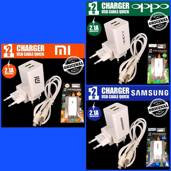 [RO ACC]  CHARGER CASAN BRANDED VOOC SAMSUNG XIAOMI OPPO VIVO ASUS LENOVO 2A