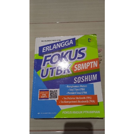 

Preloved buku Fokus Utbk Erlangga 2022