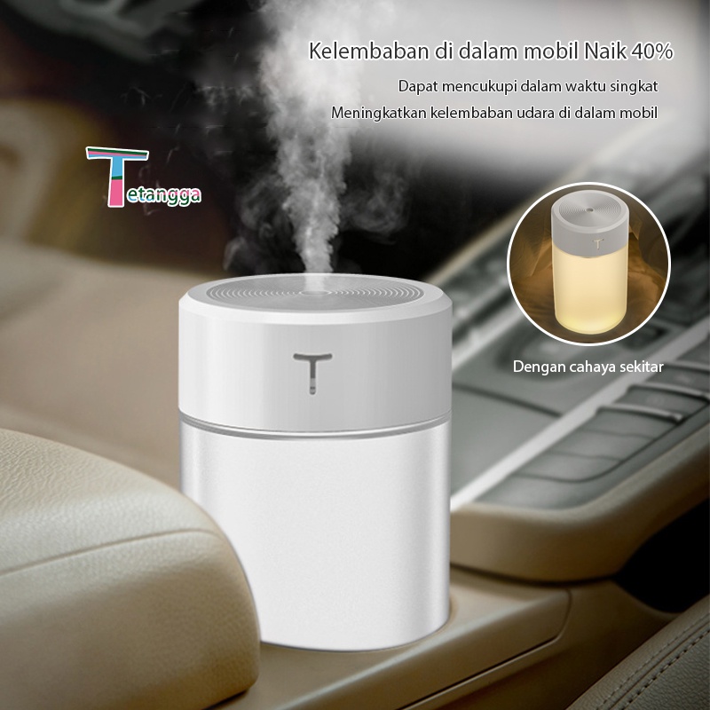 Humidifier Air Diffuser Purifier Humidifer For aroma In home office car night light 7 color pelembab