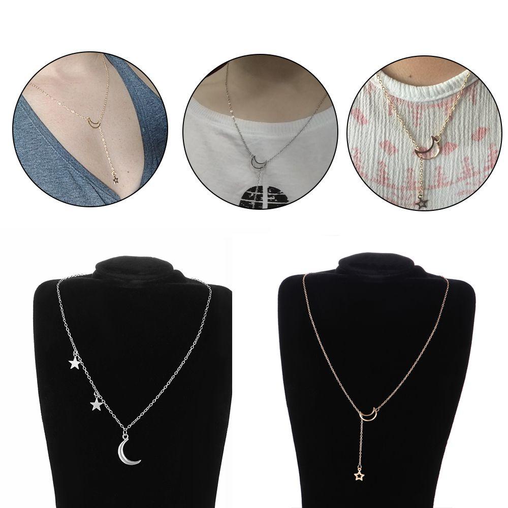 Solighter Wanita Choker Sederhana Perhiasan Hadiah Kerah Kalung