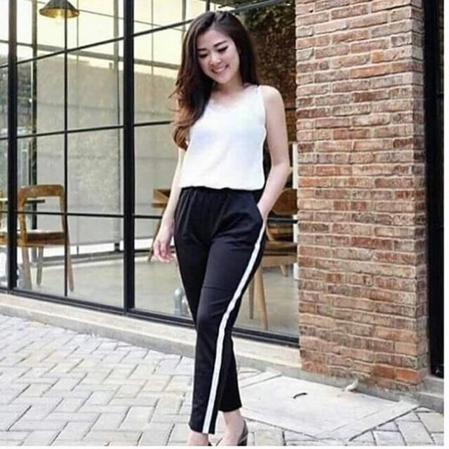 CELANA LEGGING BAHAN SPANDEK PINGGANG KARET / LEGING LEGGING BASIC POLOS DEWASA PANJANG / DAILY LEGGING