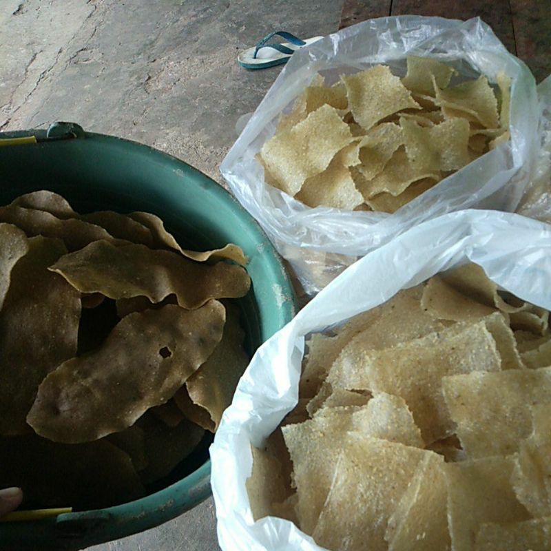 

karak nasi ,opak singkokng